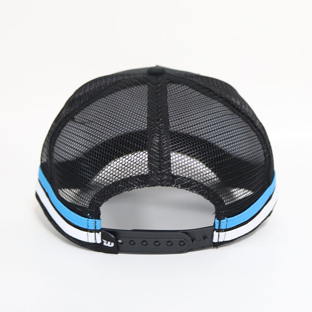 Trucker Cap - Black/Black&Blue