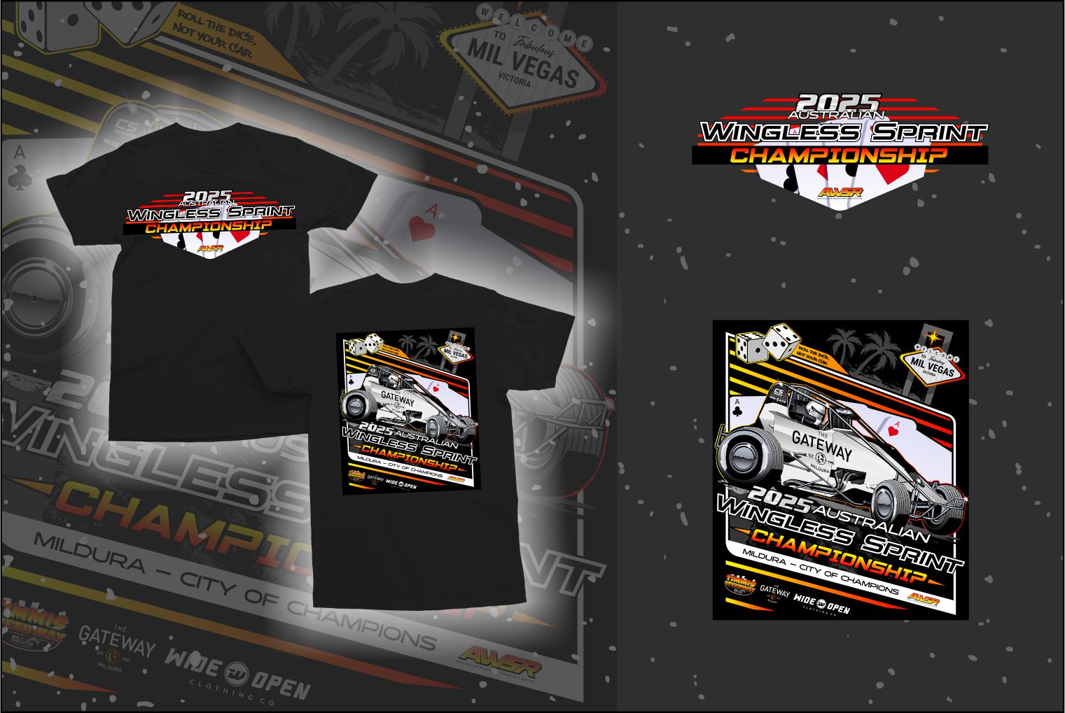 2025 Australian Wingless Title Shirt - Kids