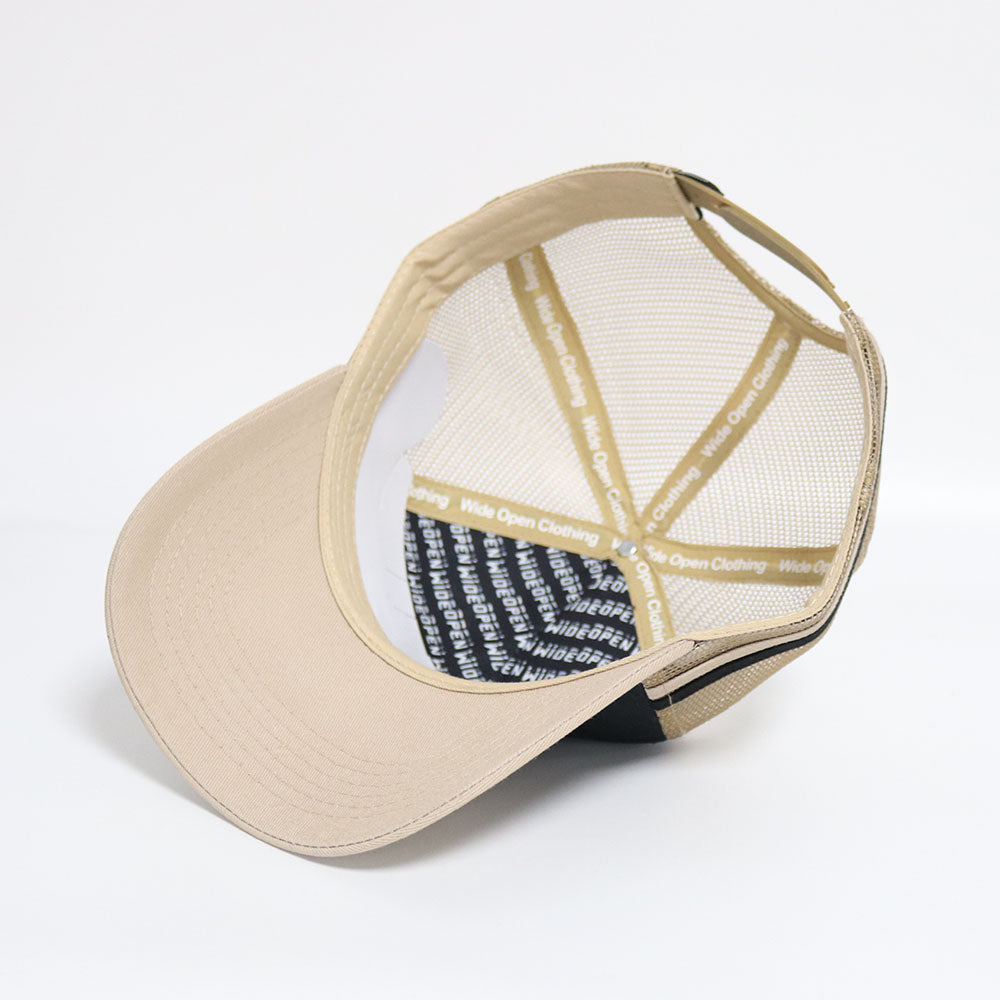 Trucker Cap - Black/Tan