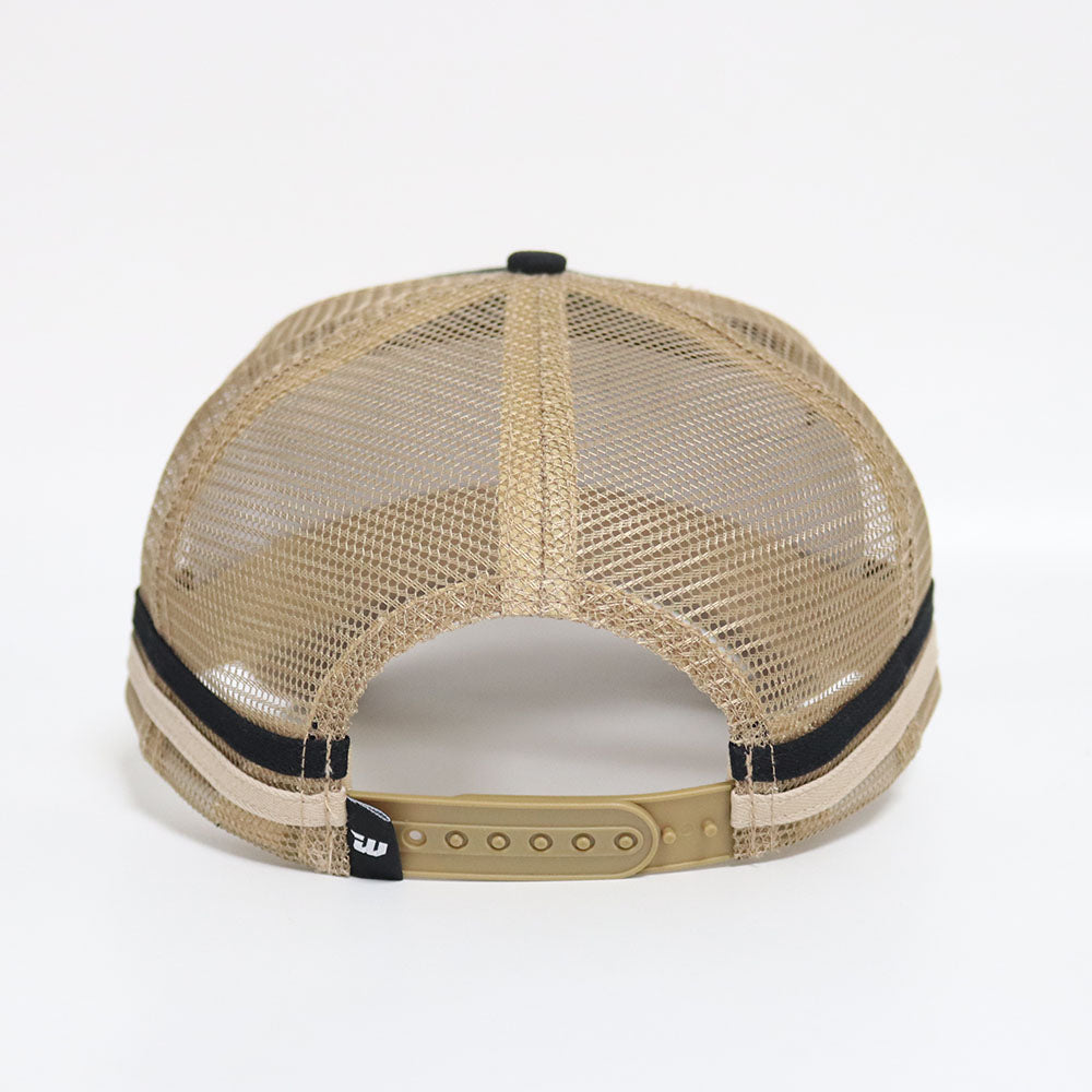 Trucker Cap - Black/Tan