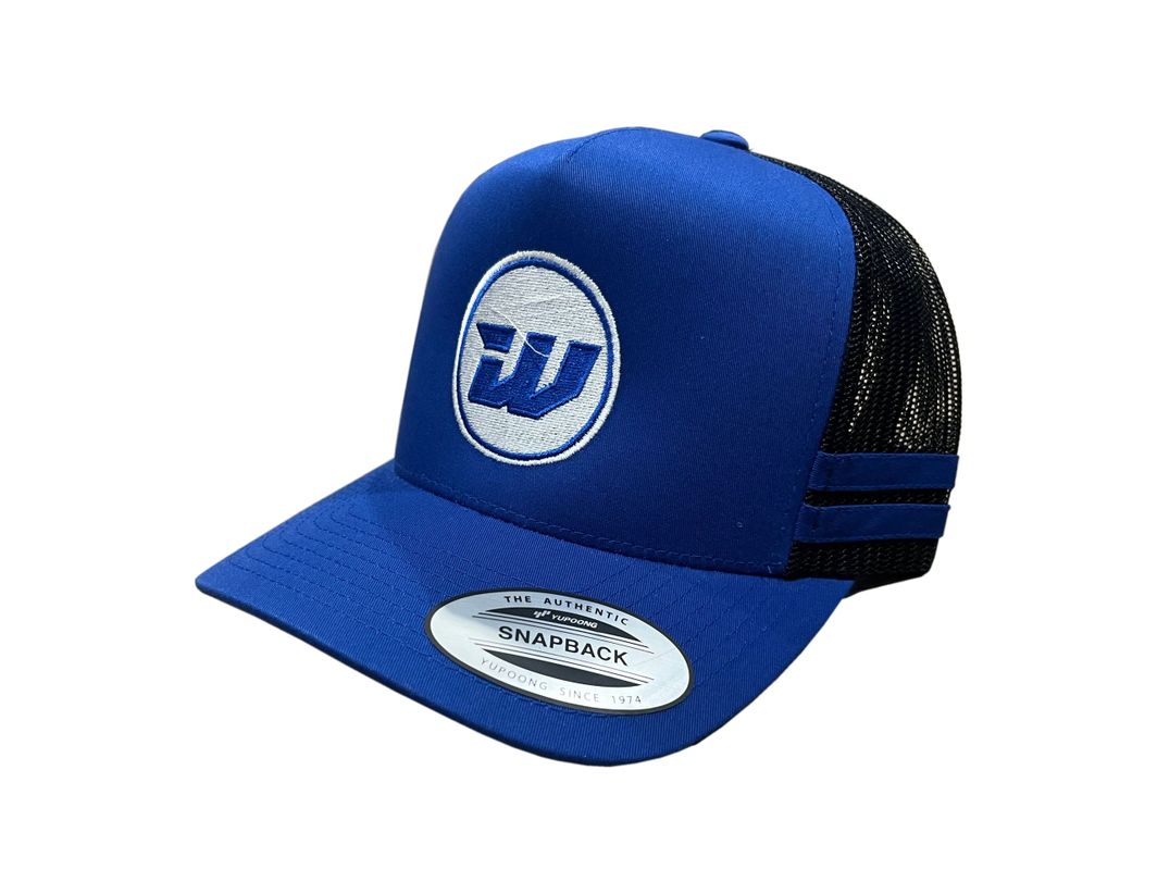 Trucker Cap - Royal Blue/Black