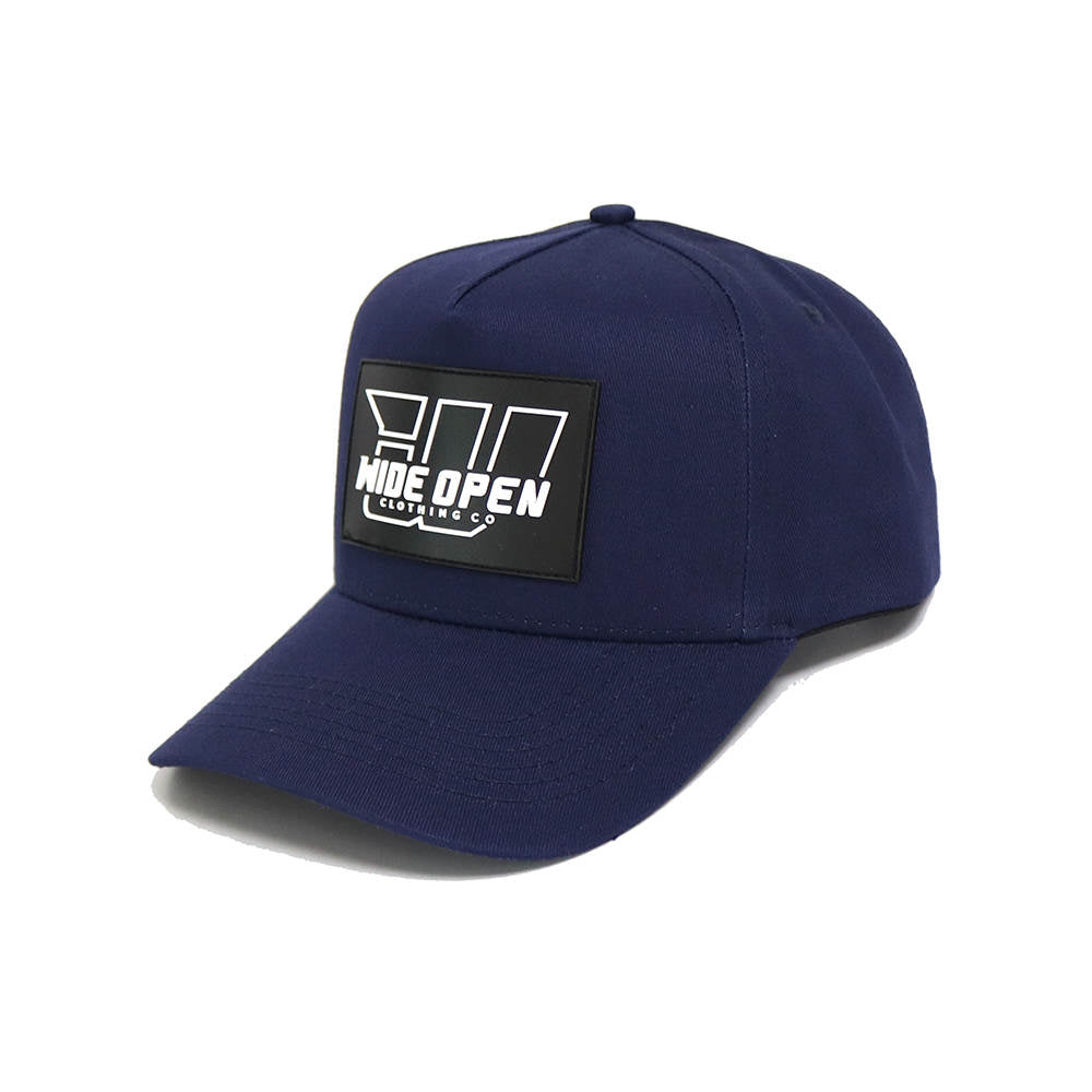 Rubber Patch Cap - Navy