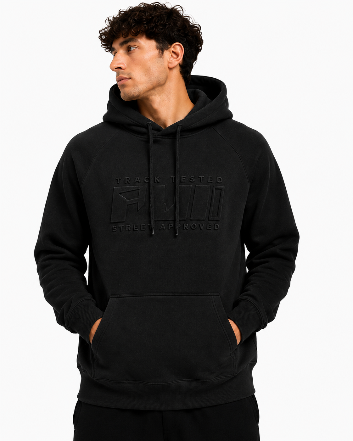 Track Tested Hoodie - Black