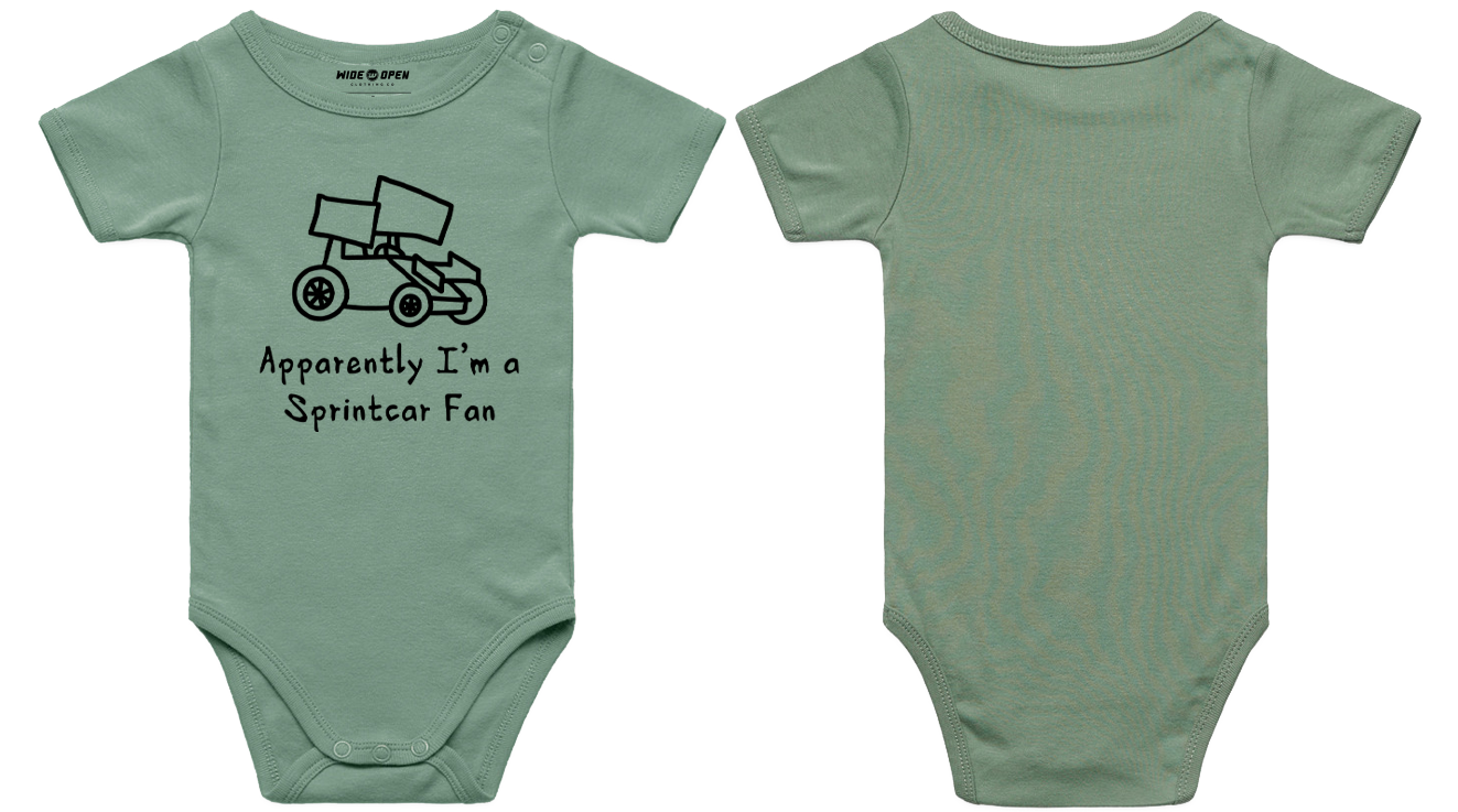 Sprintcar Fan Onesie