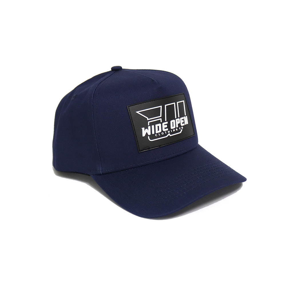 Rubber Patch Cap - Navy