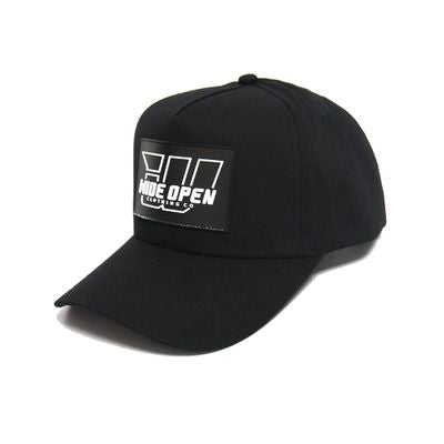 Rubber Patch Cap - Black