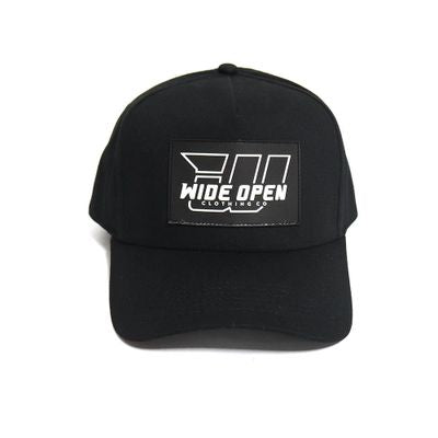 Rubber Patch Cap - Black